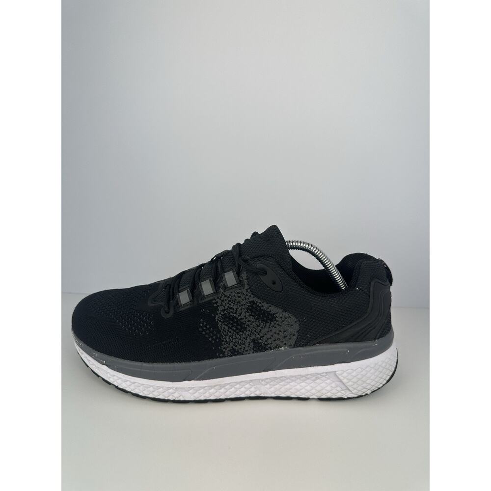 Reebok Men’s Athletic Running Walking Shoes Black Gray Size 12 Comfort Sneakers
